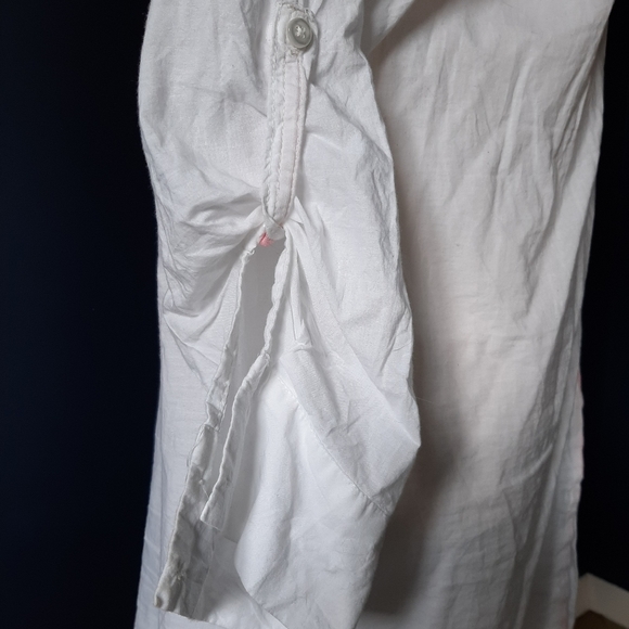 2/$20 Lounge cotton embroidered shirt - Picture 4 of 5